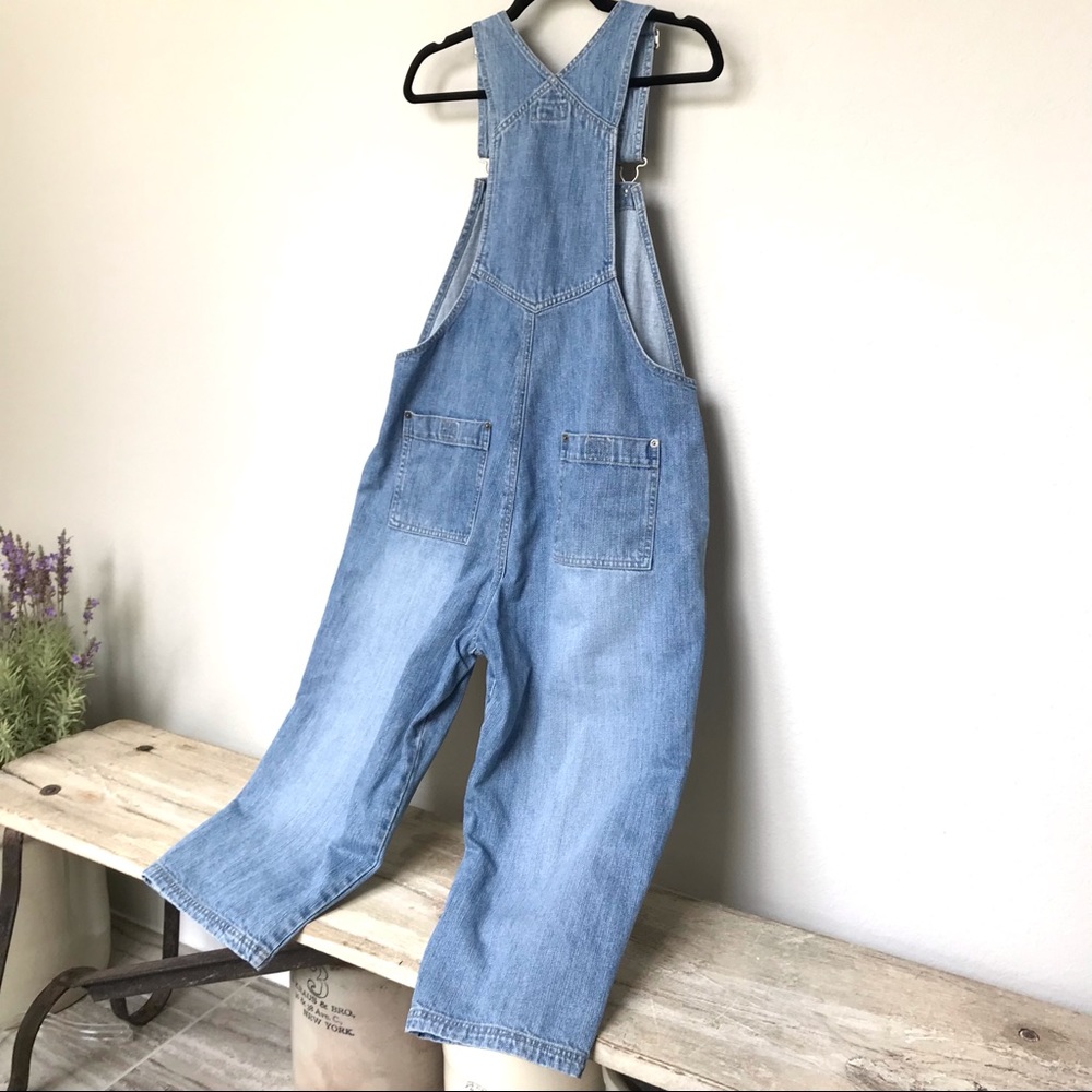 Austin Trading Co. Denim Bib Overalls L - Picture 6 of 12